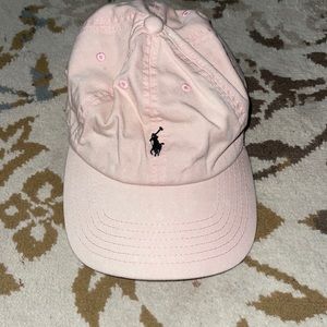 Woman’s polo pink hat